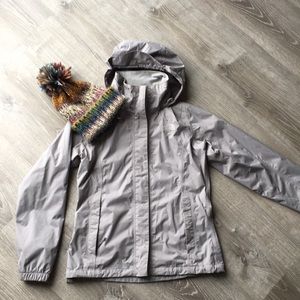 The North Face rain coat